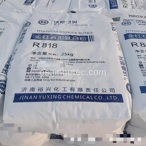 Yuxing Titanium Dioxide R-818 para Masterbatch